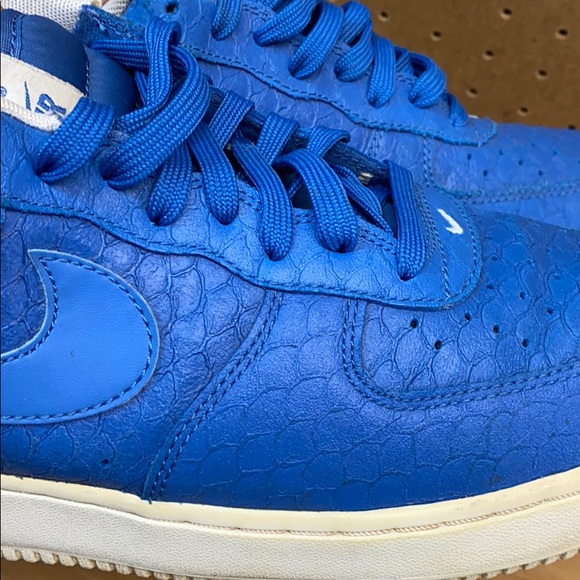 Nike Air Force 1 ‘07 LV8 Star Blue Men’s sz 9.5 - Picture 8 of 12